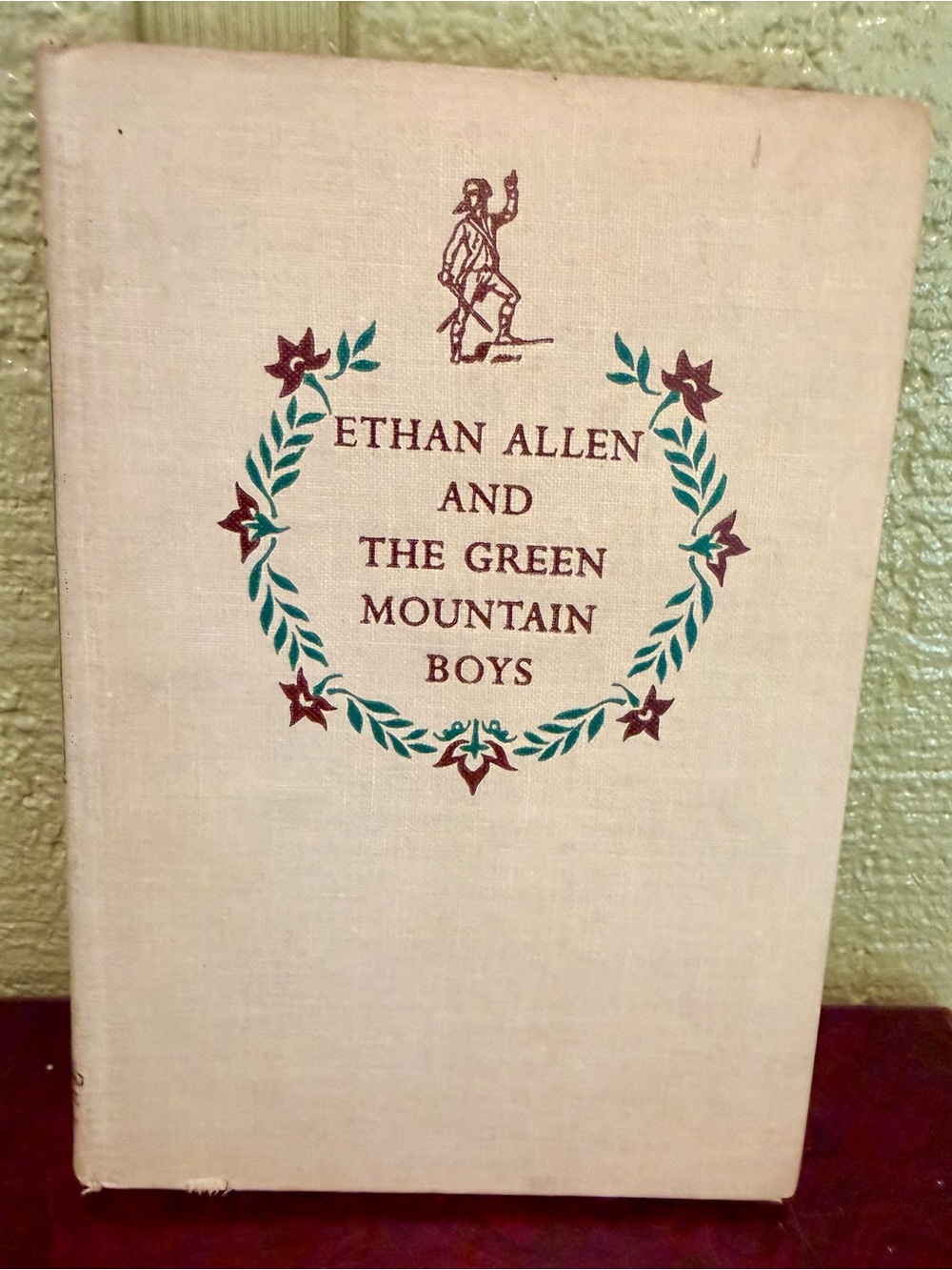 1956 Ethan Allen and the Green Mountain Boys Slater Brown Landmark Books HC